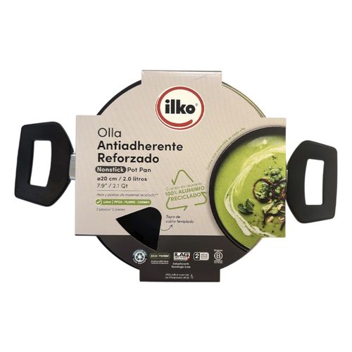 Olla 20 cm Everyday con Tapa Templada Antiadherente