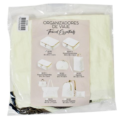 Organizador de Equipaje 38,5 x 30 x 11,5 cm