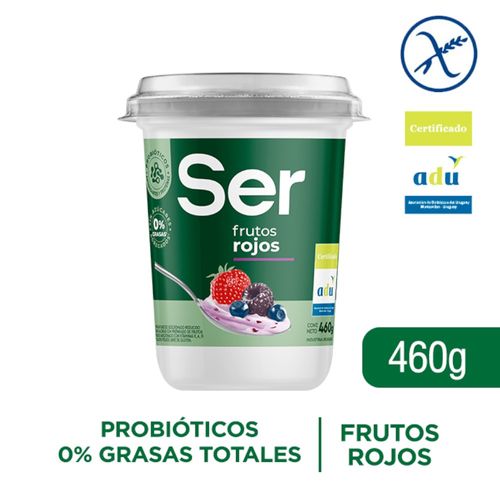 Yogur SER Batido con Frutos Rojos 460 g