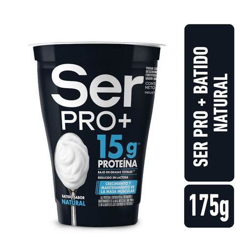 Yogur SER Pro + Natural 175 g