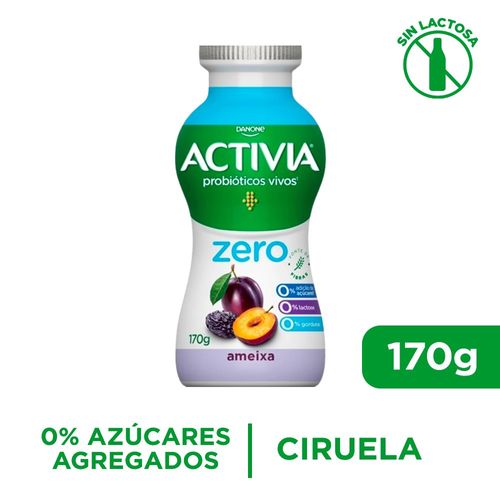 Yogur ACTIVIA Ciruela 0% 170 g