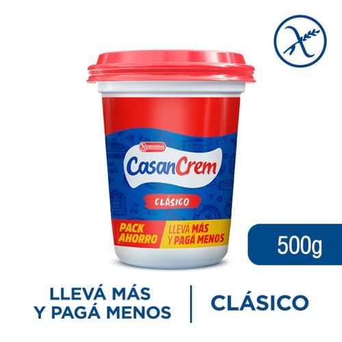 Queso crema clásico CASANCREM 500 g