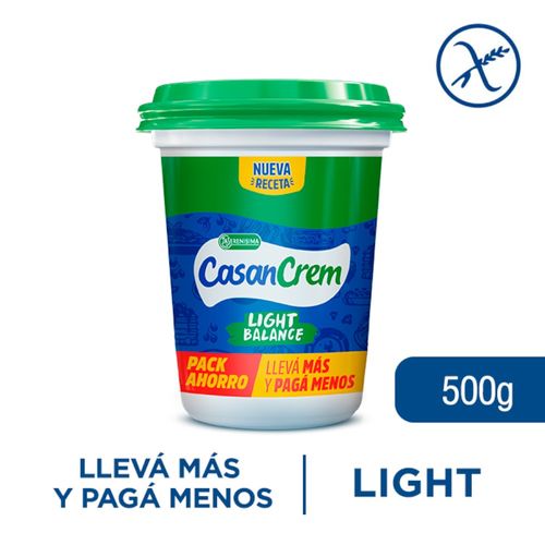 Queso Crema Light Balance CASANCREM 500 g