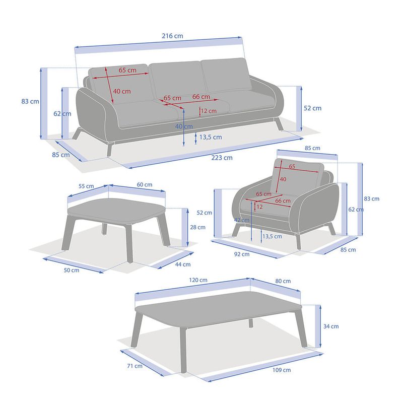 Set-de-jardin-argos-en-aluminio-5-piezas
