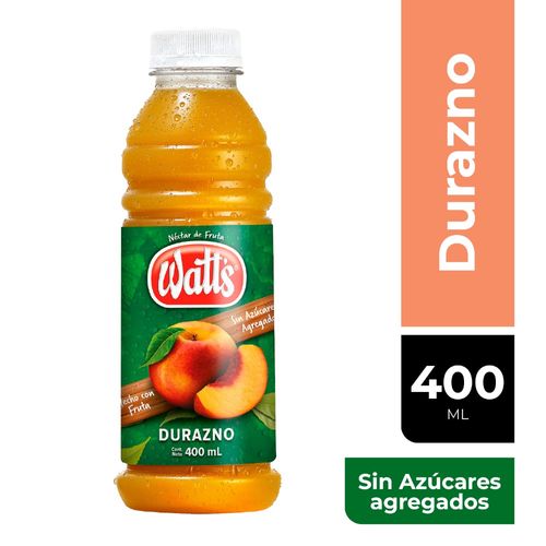 Jugo WATTS durazno 400 ml