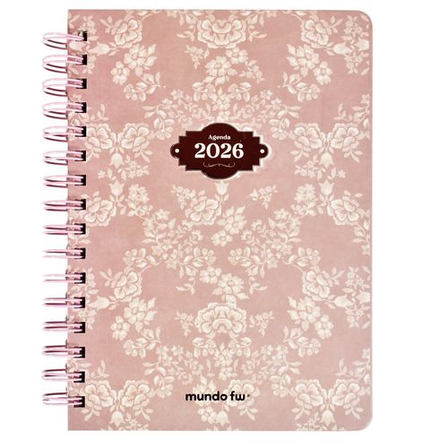 Agenda Semanal 2026 Boho