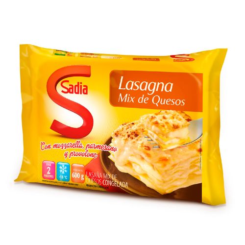 Lasagna SADIA mix de quesos 600 g