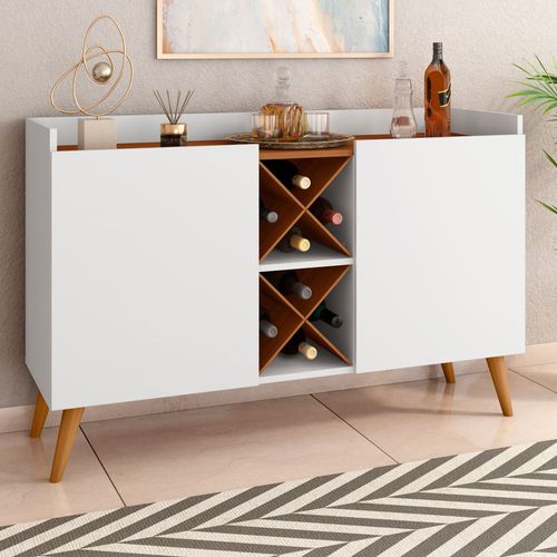 Aparador Bodeguero Blanco 119x77x37 cm