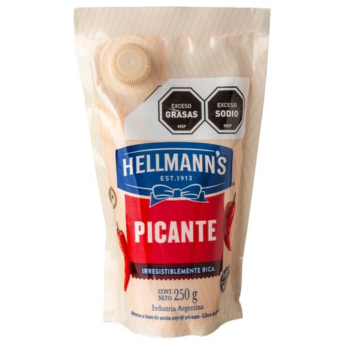 Mayonesa HELLMANN'S Picante Doy Pack 250 g