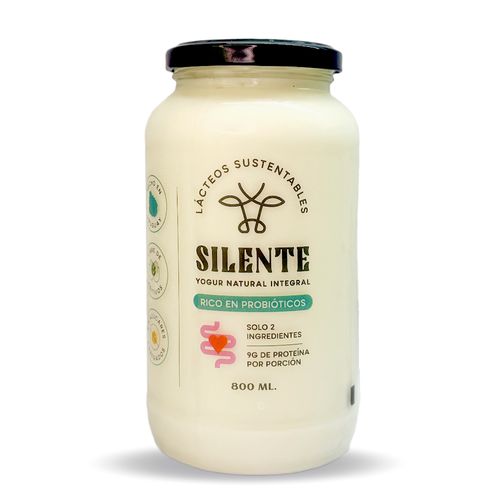 Yogur Natural SILENTE 800 cc
