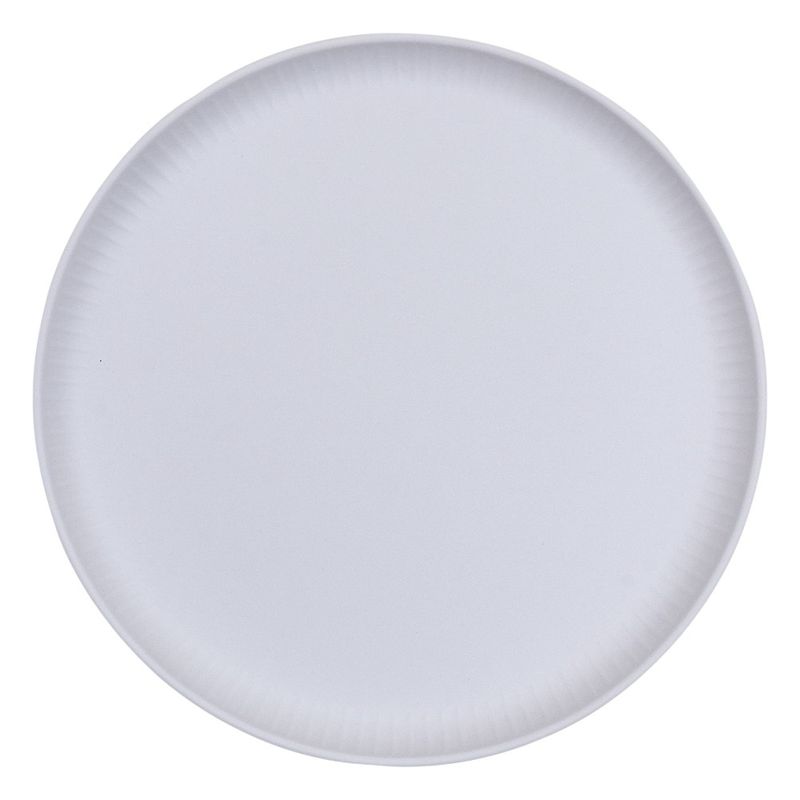 Plato-Llano-en-Melamina-27-cm-Diseño-Blanco