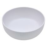 Bowl-Redondo-en-Melamina-17-x-6-cm-Diseno-Ribs-Blanco