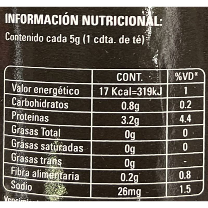 Spirulina-TERRA-VERDE-100-g