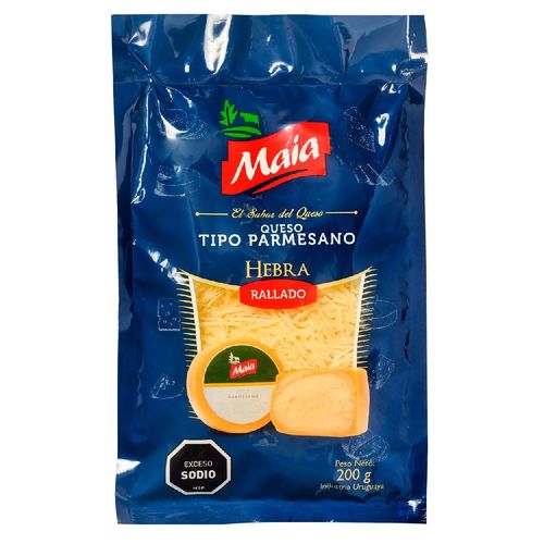 Queso rallado MAIA hebras 200 g