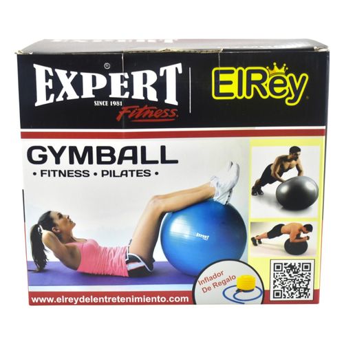 Pelota Pilates Gymball 75 cm Violeta
