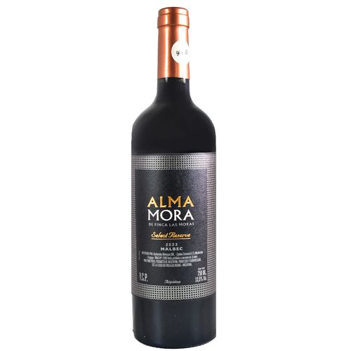 Vino Tinto Malbec ALMA MORA Reserva 750 ml