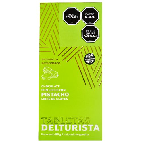 Chocolate DELTURISTA con Pistacho 85 g