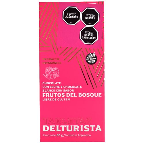 Chocolate DELTURISTA Dúo Frutos 85 g