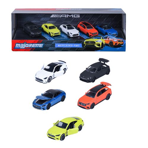 MAJORETTE Mercedes amg Pack x 5