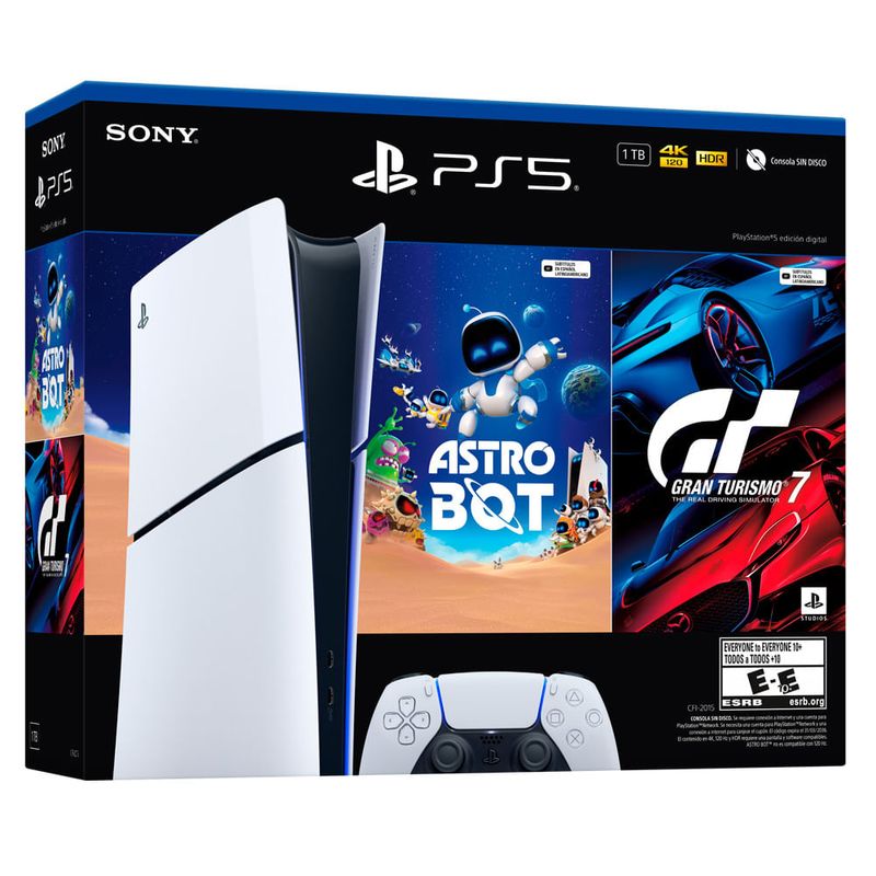 Consola-PS5-Hw-Digital-Slim-con-GT7-Astro-Bot