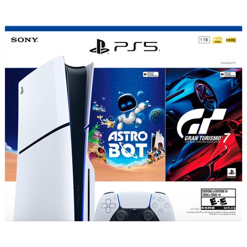 Consola PS5 Hw Slim GT7/Astro Bot con Lectora