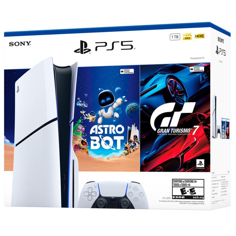 Consola-PS5-Hw-Slim-GT7-Astro-Bot-con-Lectora