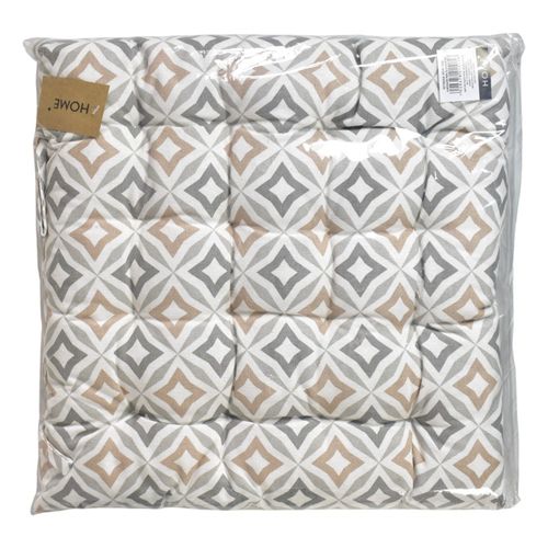 Almohadón para Silla 40 x 40 cm Estrellas Gris