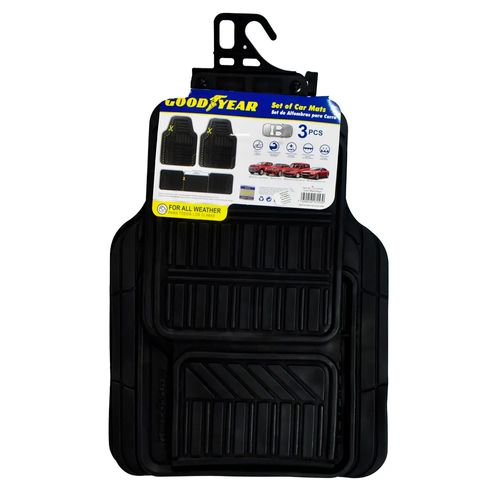 Alfombra GOODYEAR para auto 3 piezas