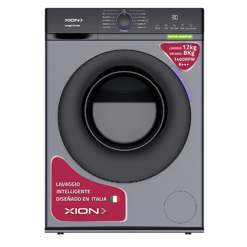 Lavasecarropas XION Mod. XI-LSE1280 Cf 12/8 Kg Inverter