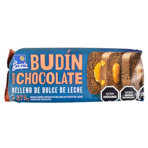Budín Chocolate Relleno PUNTA BALLENA 275 g