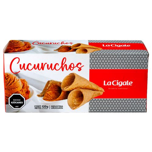 Cucuruchos LA CIGALE x 6 un. 120 g
