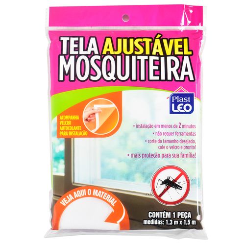 Tela Mosquitera Ajustable con Velcro 1,3 x 1,5