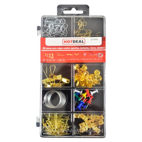 200 Piezas para Colgar Cuadros