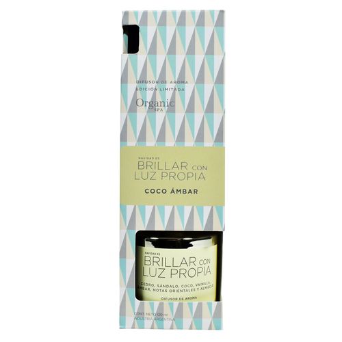 Difusor de Aroma ORGANIC 120 ml Peltre Brillar