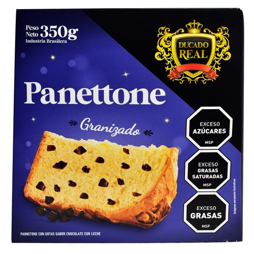 Panettone con Gotas de Chocolate DUCADO REAL 350 g