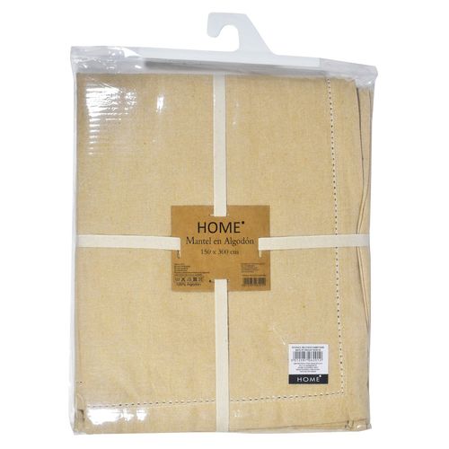 Mantel rectangular 150X300 Cm beige chambry