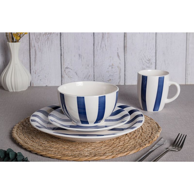 Plato-llano-26.8-cm-ceramica-rayas-gris