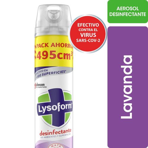 Desinfectante LYSOFORM lavanda 495 ml
