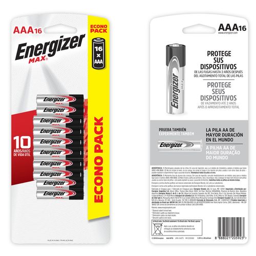 Pila ENERGIZER AAA x16