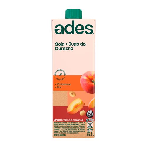 Jugo ADES Durazno 1 L