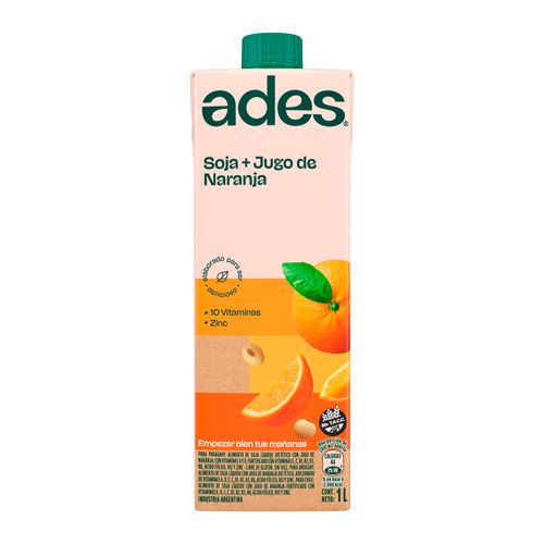 Jugo ADES Naranja 1 L