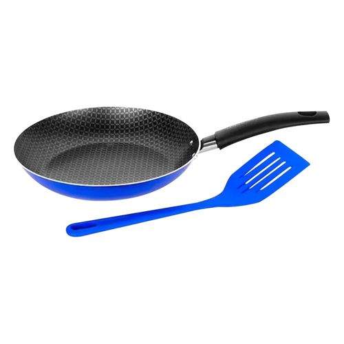 Sartén 24 cm azul con espátula MULTIFLON