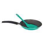 Sarten-24-cm-verde-con-espatula-MULTIFLON