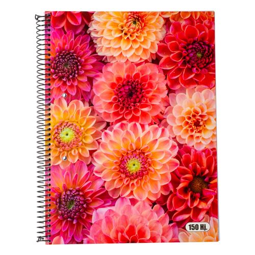 Cuadernola de tapa dura rayada 150 hojas