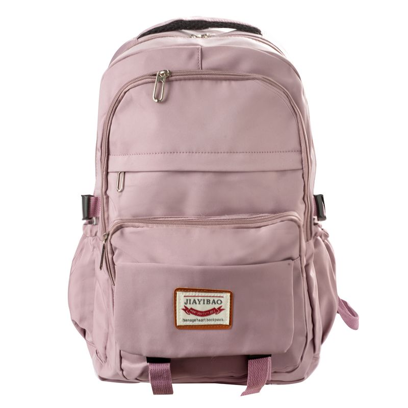 Mochila-lisa-2-bolsillos-al-frente-varios-colores