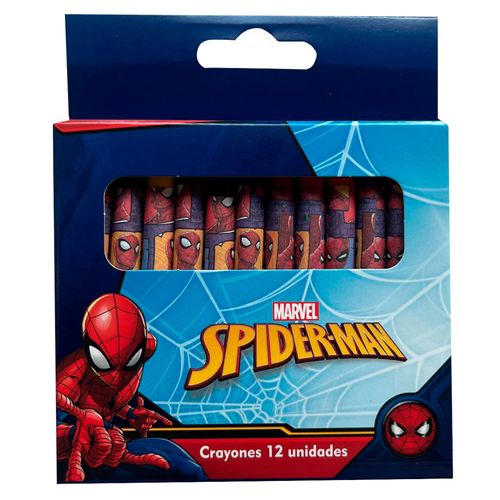 Crayones 12 un. Varios Personajes