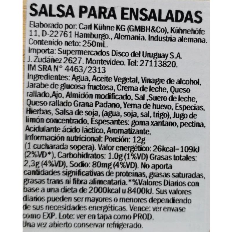 Salsa-KUHNE-american-ceasar-salatfix-250-g