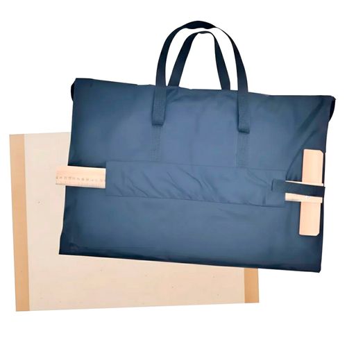 Tabla de dibujo + regla T + funda