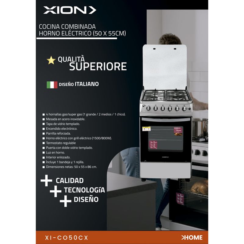 Cocina-Combinada-XION-Mod.-CO50CX-4H-Gas-60-L