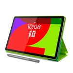 01_Lenovo_Idea_Tab_Sycamore___Folio_Case___Pen_Left-oriented_front_view_with_Tab_with_Pen_at_the_front